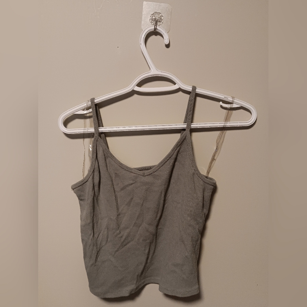 Size Large Green Wallflower/Eclipse Cropped Tank Top